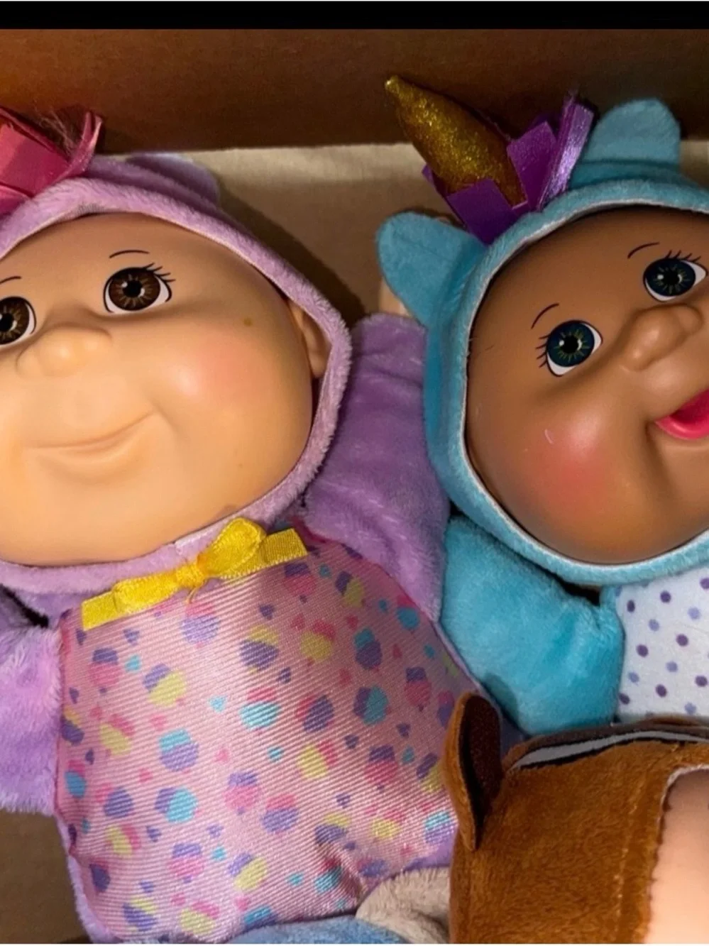 Cabbage Patch Kids Cutie Dolls Pig Elephant Dog Unicorn Hippo Bear Lot 9 CPK